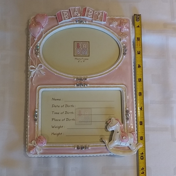 Pink Baby Picture Frame - Picture 2 of 5